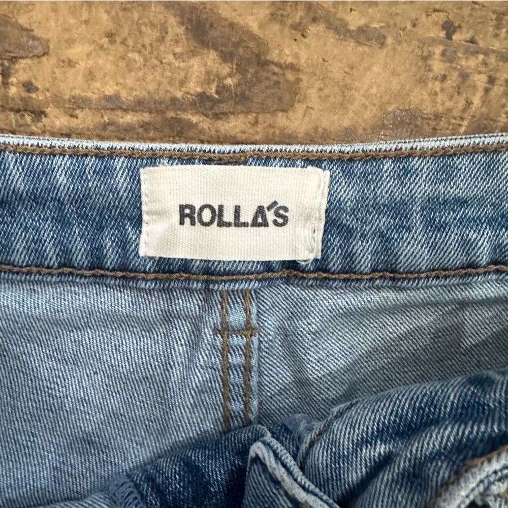 ROLLA'S Blue Skinny Jeans Authentic Denim - Picture 6 of 8